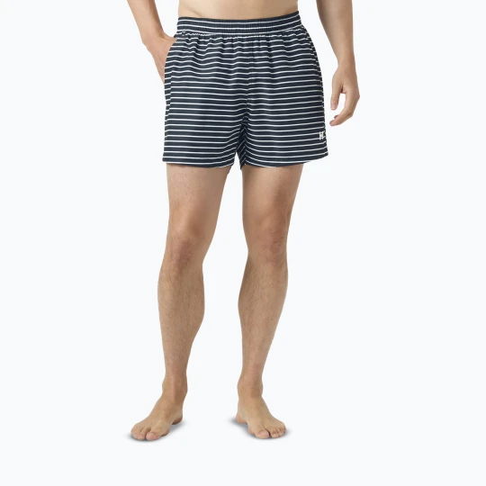 Zdjęcie produktu Spodenki żeglarskie męskie Helly Hansen Newport Trunk 4.5" navy stripe aop Granatowy