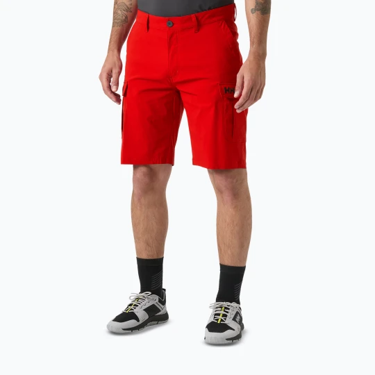 Zdjęcie produktu Spodenki żeglarskie męskie Helly Hansen QD Cargo 11" red
