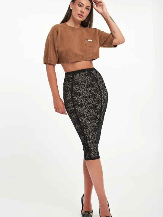 Zdjęcie produktu Spódnica ażurowa midi ELISABETTA FRANCHI