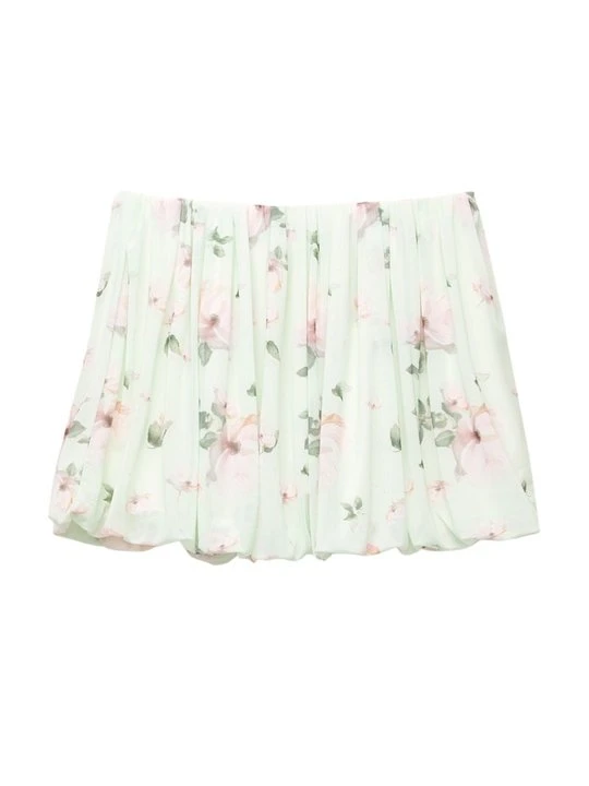 Zdjęcie produktu Spódnica bombka PULL&BEAR miętowy