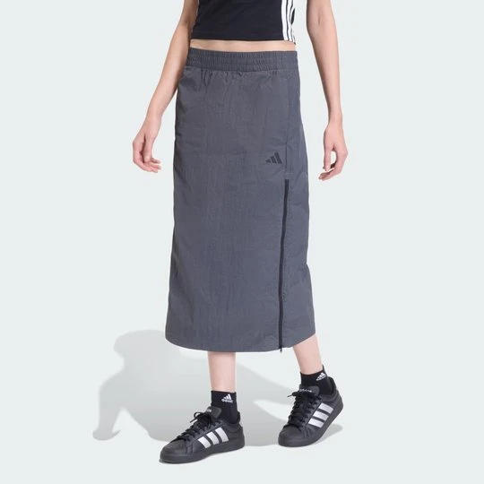 Zdjęcie produktu Spódnica City Tech Woven Zip Adidas Grey Six