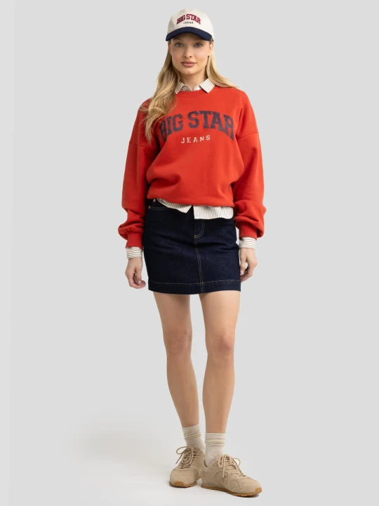 Zdjęcie produktu spódnica damska jeansowa mini granatowa margaret 657 Big Star