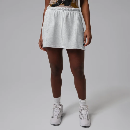 Zdjęcie produktu Spódnica damska Jordan Brooklyn Fleece - Brązowy