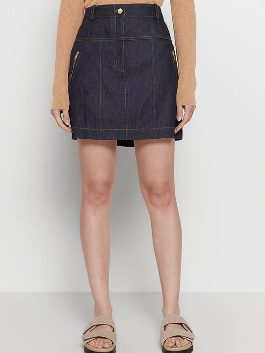 Zdjęcie produktu Spódnica jeansowa 3.1 phillip lim niebieski