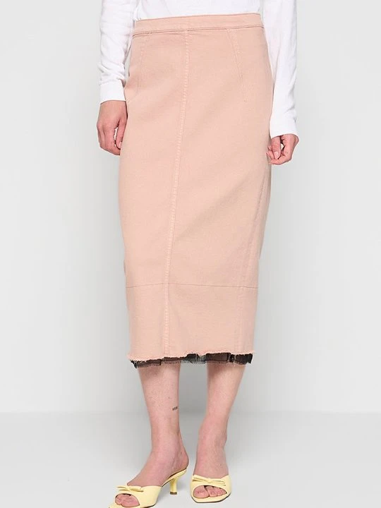 Zdjęcie produktu Spódnica jeansowa 7 For All Mankind beżowy