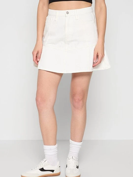 Zdjęcie produktu Spódnica jeansowa 7 For All Mankind biały