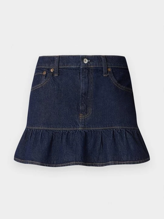 Zdjęcie produktu Spódnica jeansowa Abercrombie & Fitch niebieski denim