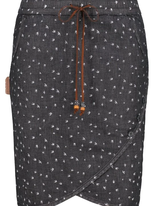 Zdjęcie produktu Spódnica jeansowa ALIFE & Kickin czarny