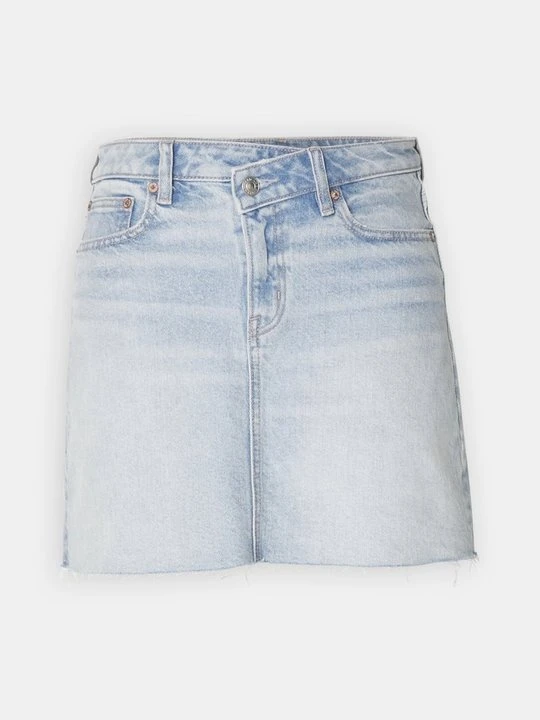 Zdjęcie produktu Spódnica jeansowa American Eagle jasnoniebieski denim