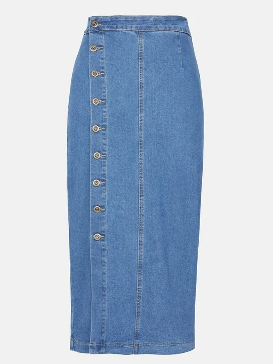 Zdjęcie produktu Spódnica jeansowa Anna Field By Zalando niebieski