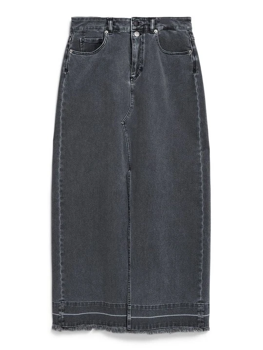 Zdjęcie produktu Spódnica jeansowa ARMEDANGELS antracytowy