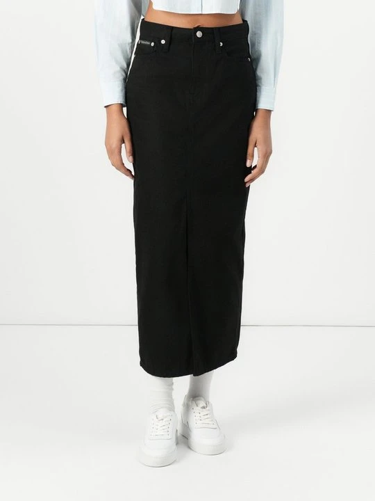 Zdjęcie produktu Spódnica jeansowa Calvin Klein Jeans czarny
