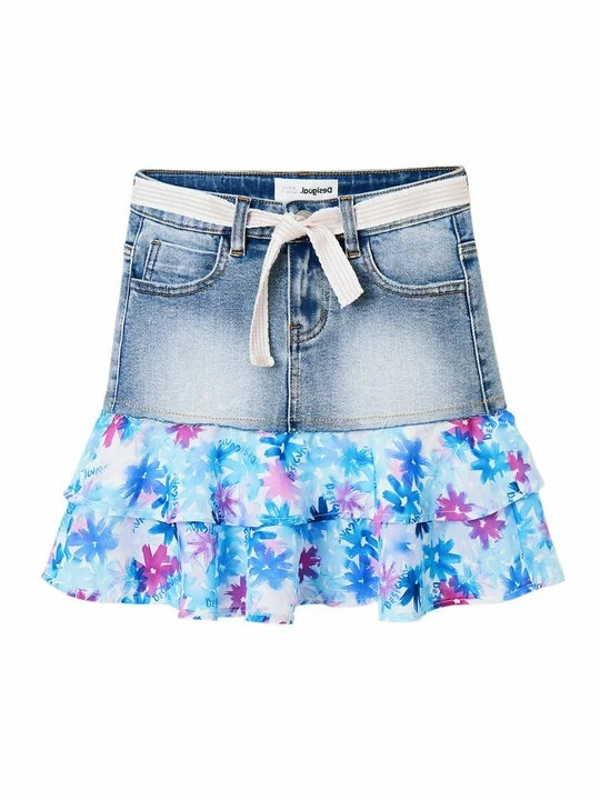 Zdjęcie produktu Spódnica jeansowa Desigual niebieski