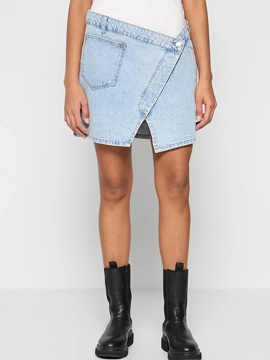 Zdjęcie produktu Spódnica jeansowa Desigual kolorowy denim