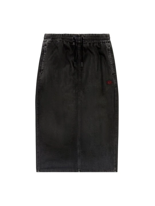 Zdjęcie produktu Spódnica jeansowa Diesel czarny