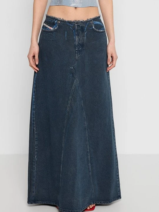 Zdjęcie produktu Spódnica jeansowa Diesel niebieski denim
