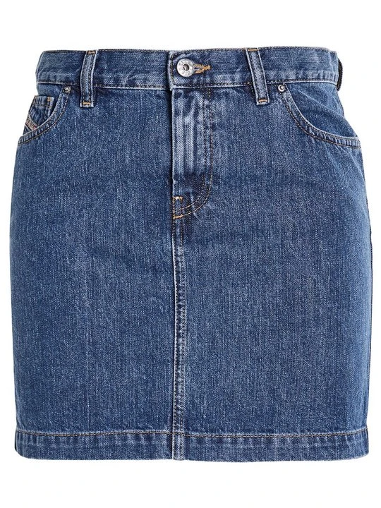 Zdjęcie produktu Spódnica jeansowa Diesel granatowy