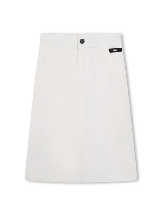 Zdjęcie produktu Spódnica jeansowa DKNY biały