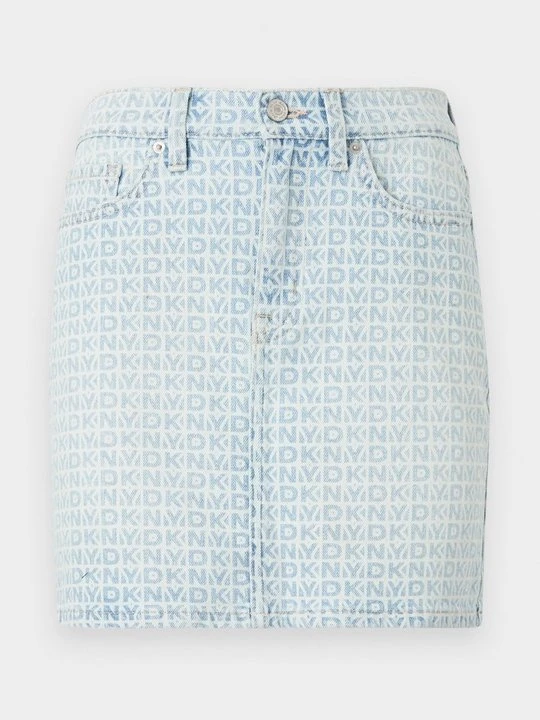 Zdjęcie produktu Spódnica jeansowa DKNY niebieski denim