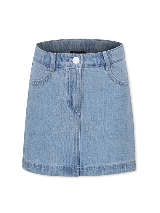 Zdjęcie produktu Spódnica jeansowa DKNY niebieski denim