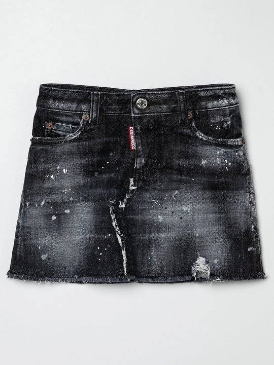 Zdjęcie produktu Spódnica jeansowa Dsquared2 czarny