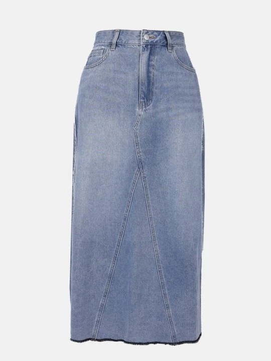 Zdjęcie produktu Spódnica jeansowa Even&Odd jasnoniebieski denim