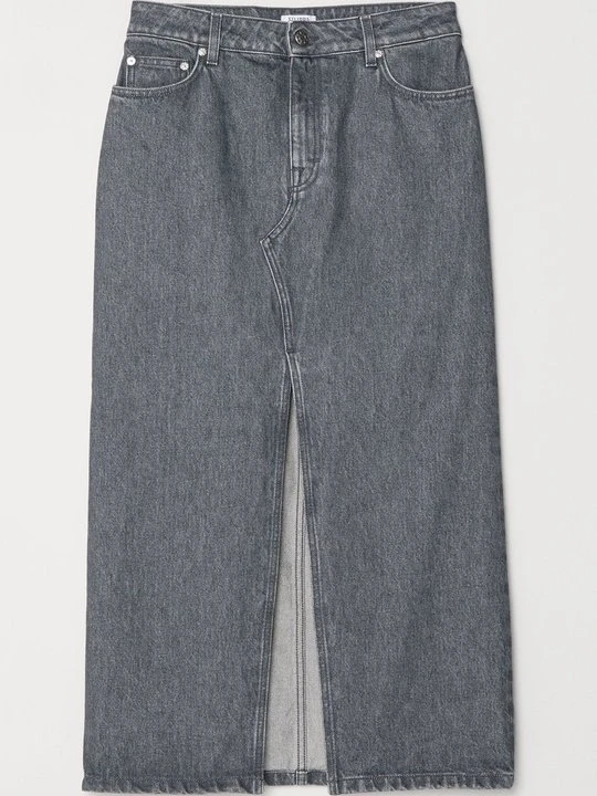 Zdjęcie produktu Spódnica jeansowa Filippa K szary