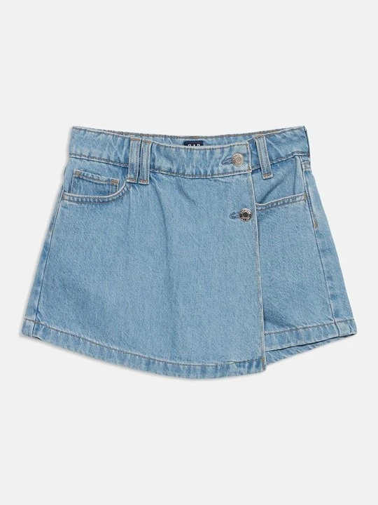 Zdjęcie produktu Spódnica jeansowa GAP jasnoniebieski
