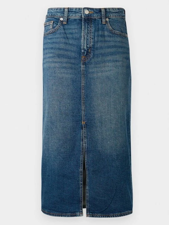 Zdjęcie produktu Spódnica jeansowa GAP niebieski denim