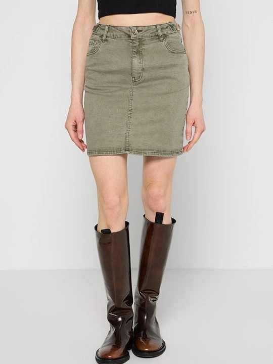 Zdjęcie produktu Spódnica jeansowa Gaudi khaki