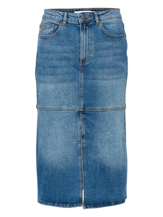 Zdjęcie produktu Spódnica jeansowa InWear niebieski denim