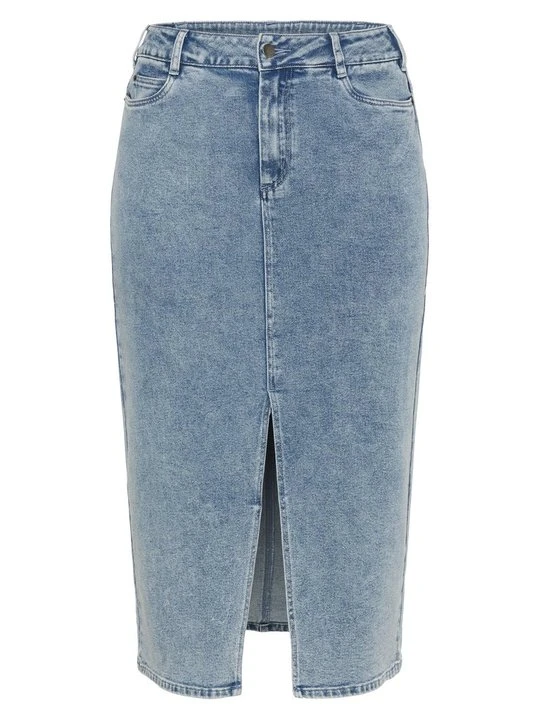 Zdjęcie produktu Spódnica jeansowa Kaffe niebieski denim