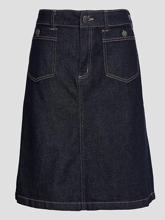Zdjęcie produktu Spódnica jeansowa Kaffe niebieski denim