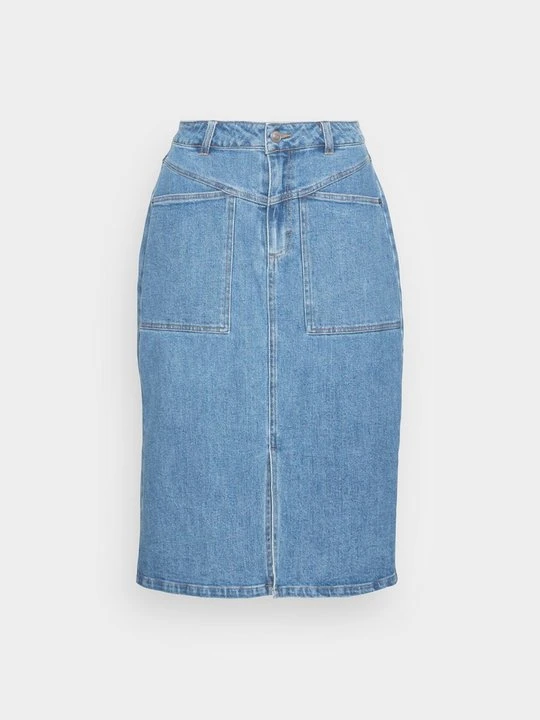 Zdjęcie produktu Spódnica jeansowa Kaffe niebieski denim