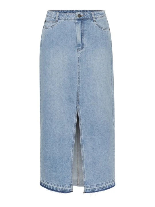 Zdjęcie produktu Spódnica jeansowa Kaffe niebieski denim