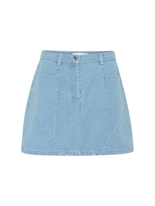 Zdjęcie produktu Spódnica jeansowa Karen by Simonsen jasnoniebieski denim