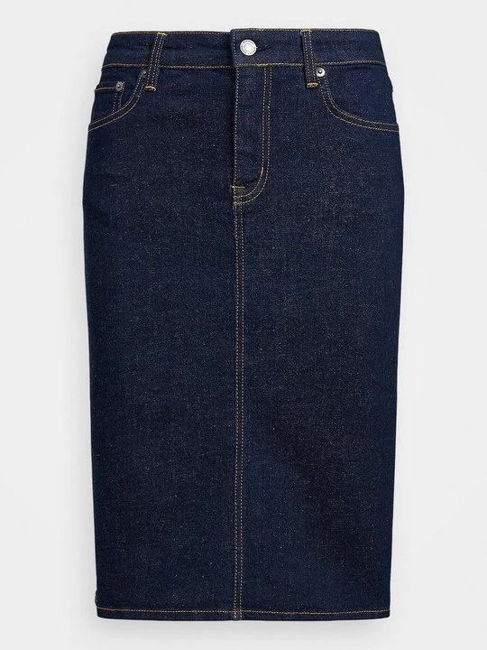 Zdjęcie produktu Spódnica jeansowa Lauren Ralph Lauren niebieski