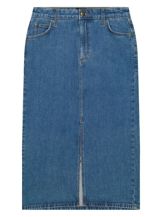 Zdjęcie produktu Spódnica jeansowa Lee niebieski denim
