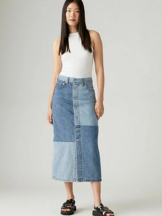Zdjęcie produktu Spódnica jeansowa Levi's niebieski denim