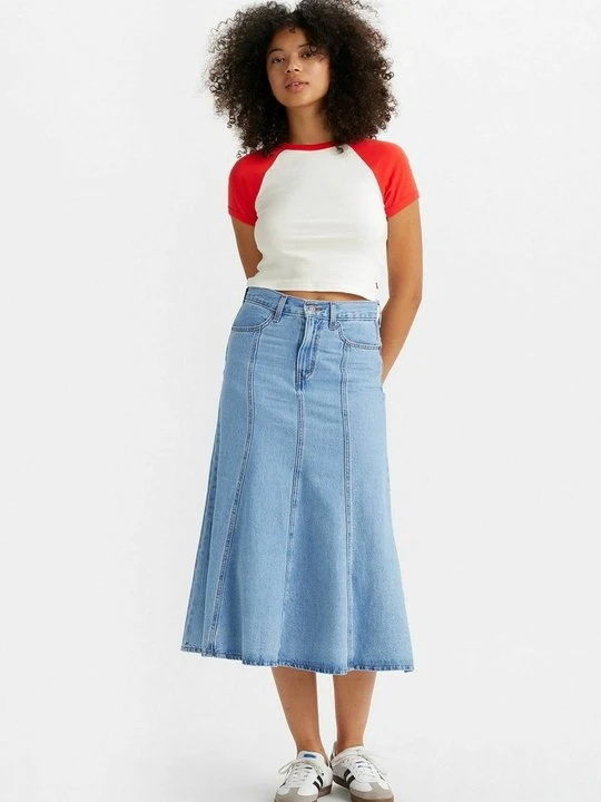 Zdjęcie produktu Spódnica jeansowa Levi's niebieski denim