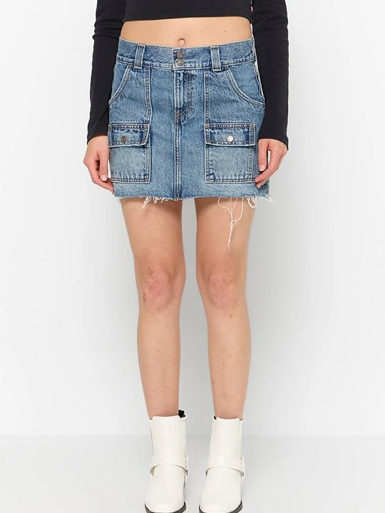 Zdjęcie produktu Spódnica jeansowa Levi's niebieski