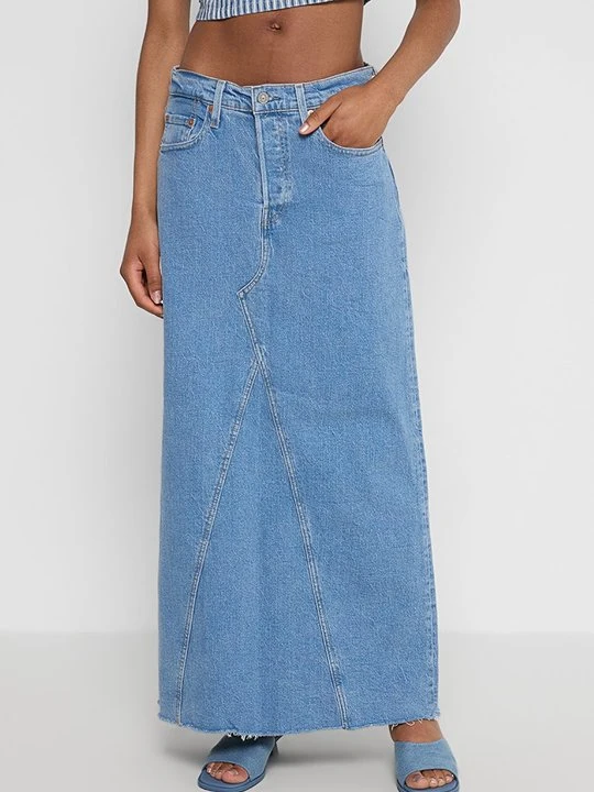 Zdjęcie produktu Spódnica jeansowa Levi's niebieski