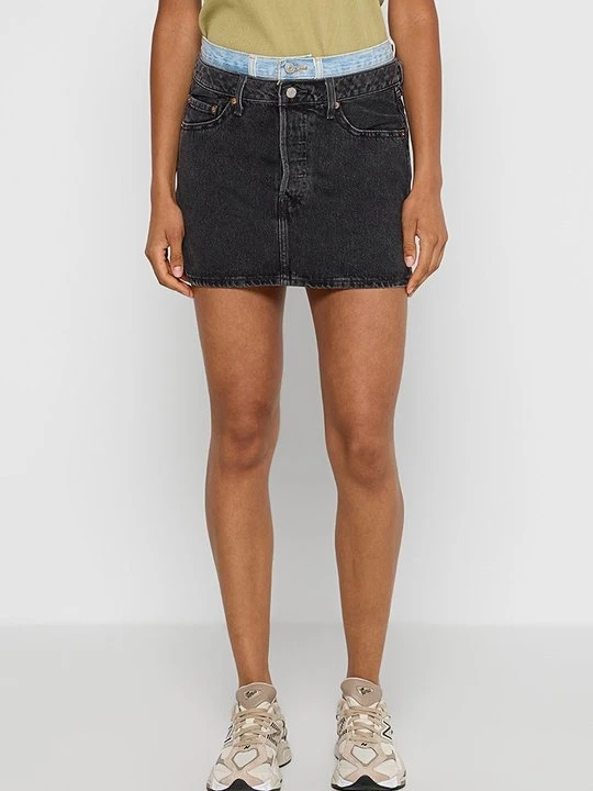 Zdjęcie produktu Spódnica jeansowa Levi's czarny