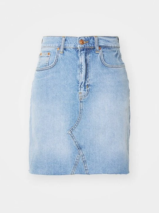 Zdjęcie produktu Spódnica jeansowa LTB niebieski denim