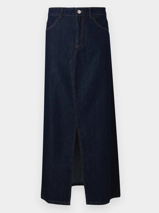 Zdjęcie produktu Spódnica jeansowa Mads Nørgaard granatowy