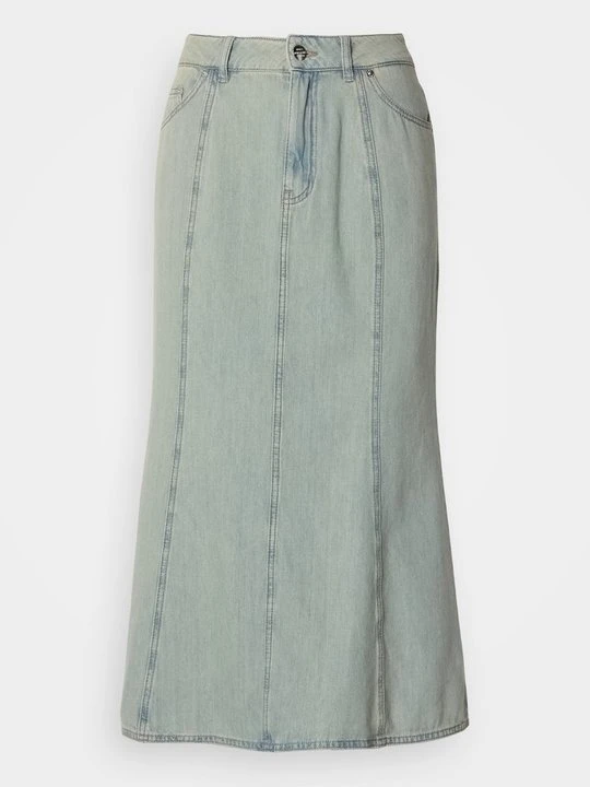Zdjęcie produktu Spódnica jeansowa Mads Nørgaard jasnoniebieski denim