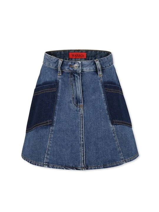 Zdjęcie produktu Spódnica jeansowa MAX&Co. niebieski denim