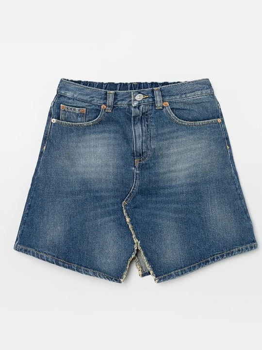 Zdjęcie produktu Spódnica jeansowa MM6 Maison Margiela niebieski