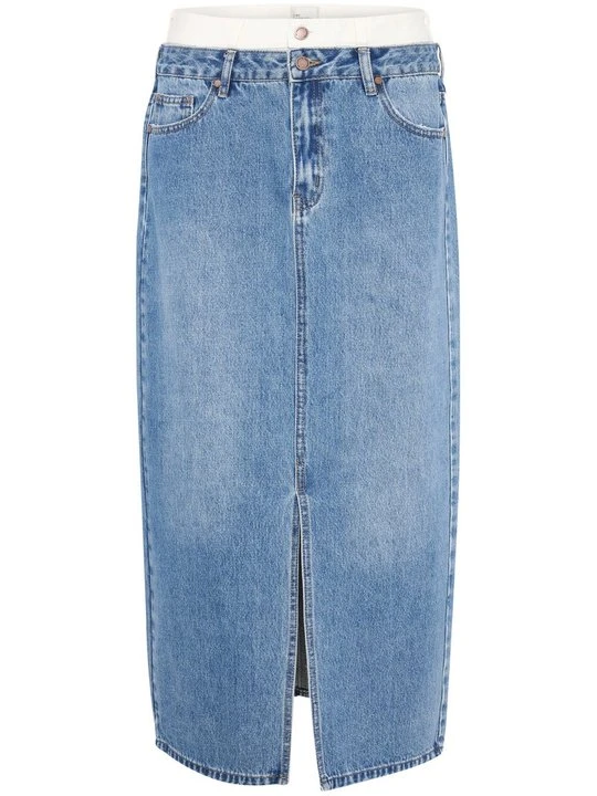 Zdjęcie produktu Spódnica jeansowa My Essential Wardrobe niebieski