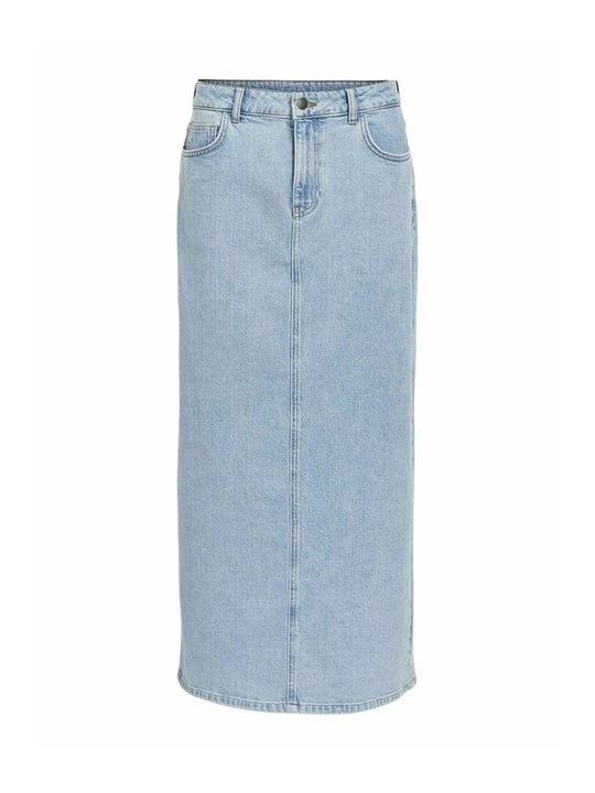 Zdjęcie produktu Spódnica jeansowa Object jasnoniebieski denim